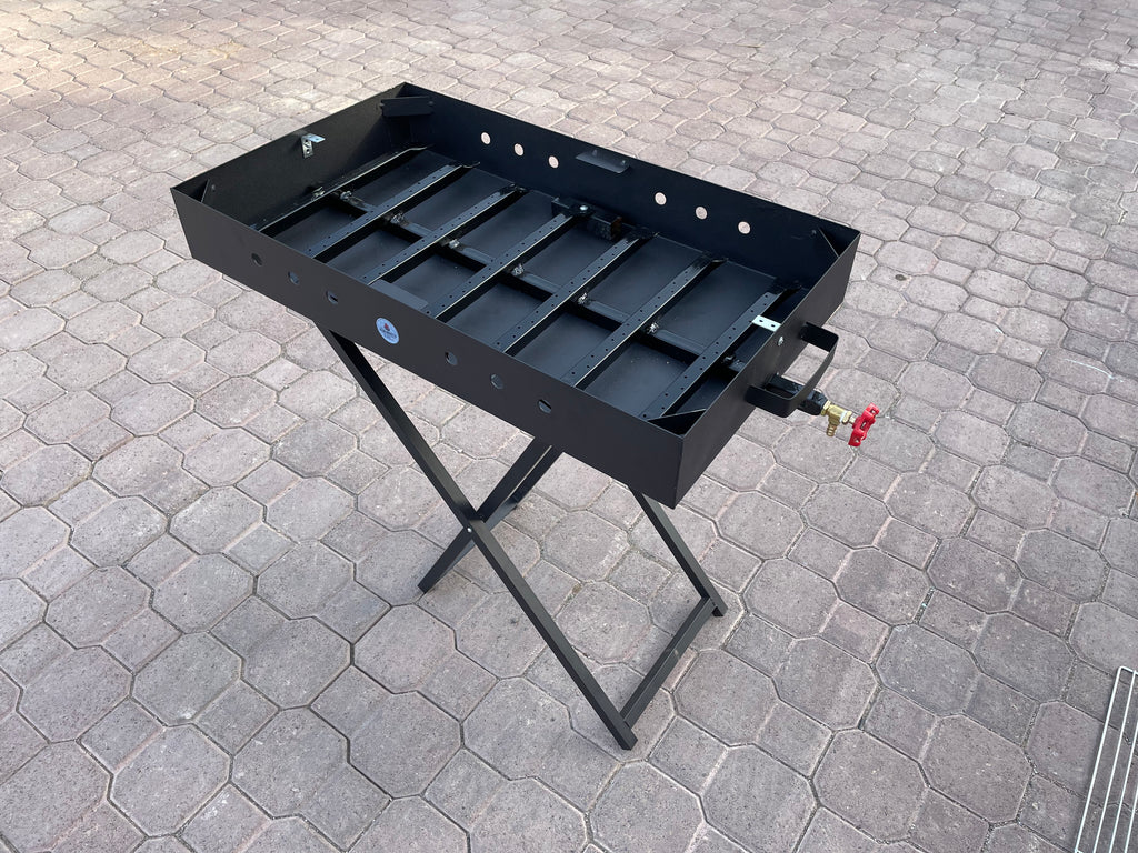70x40cm  شواية المضبي تعمل بالغاز و الفحم قابلة للطي مقاس