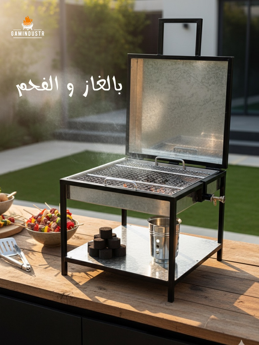 50x50cm  شواية المضبي العائلية